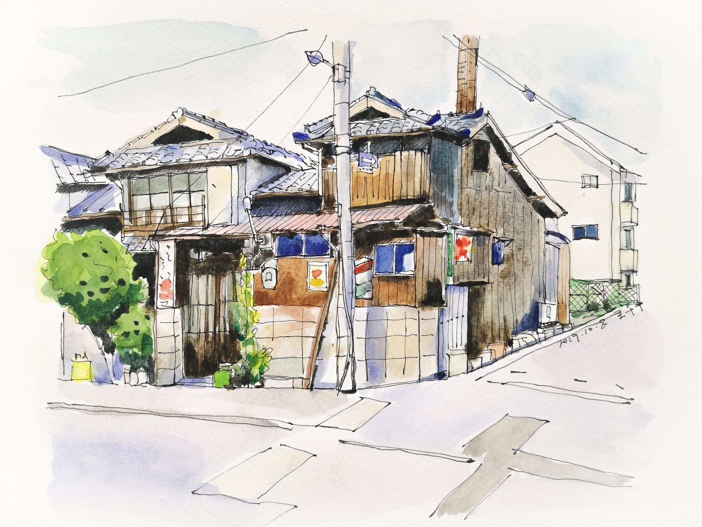 Pen & Wash VI