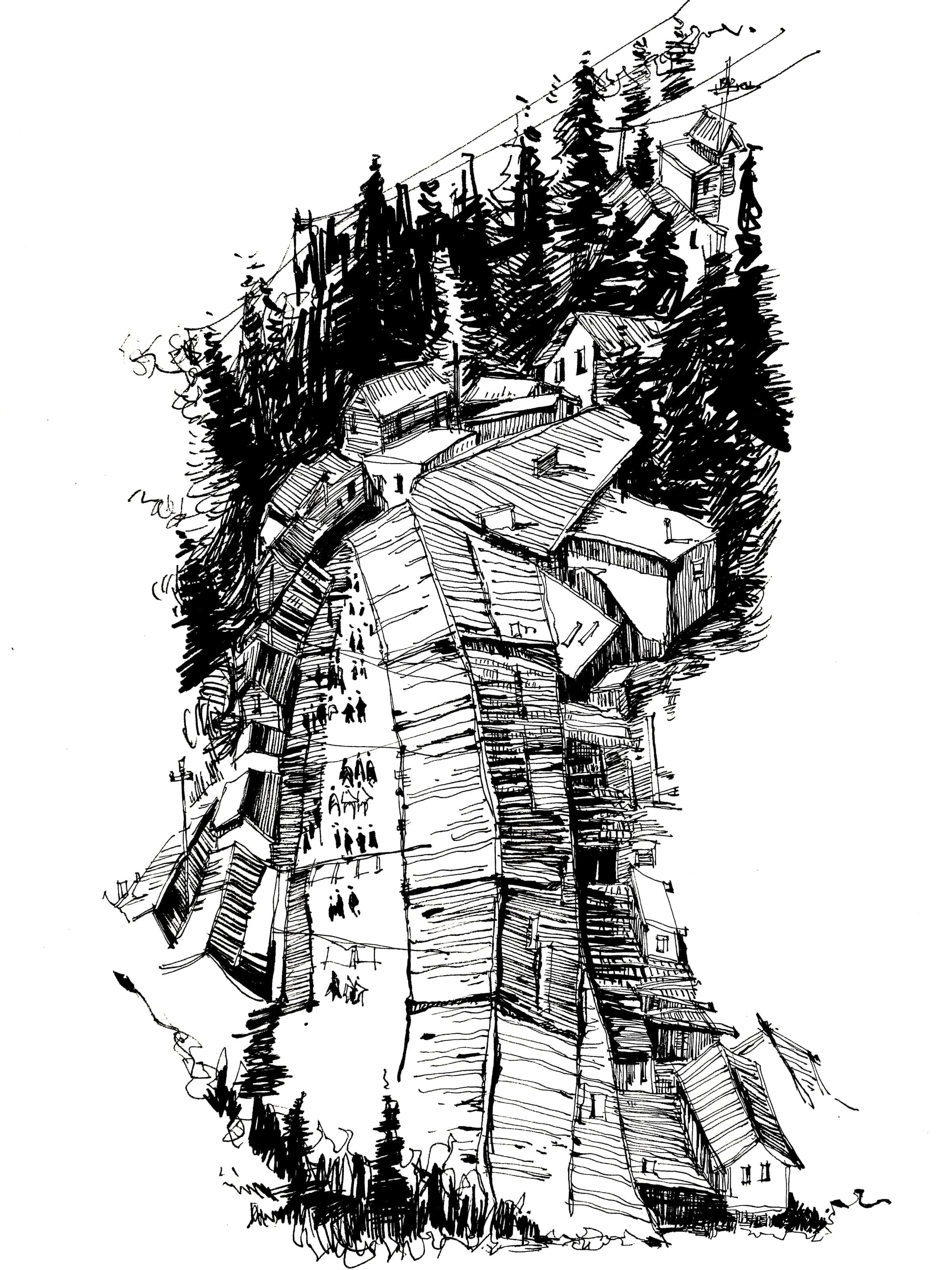 Pen Drawing II