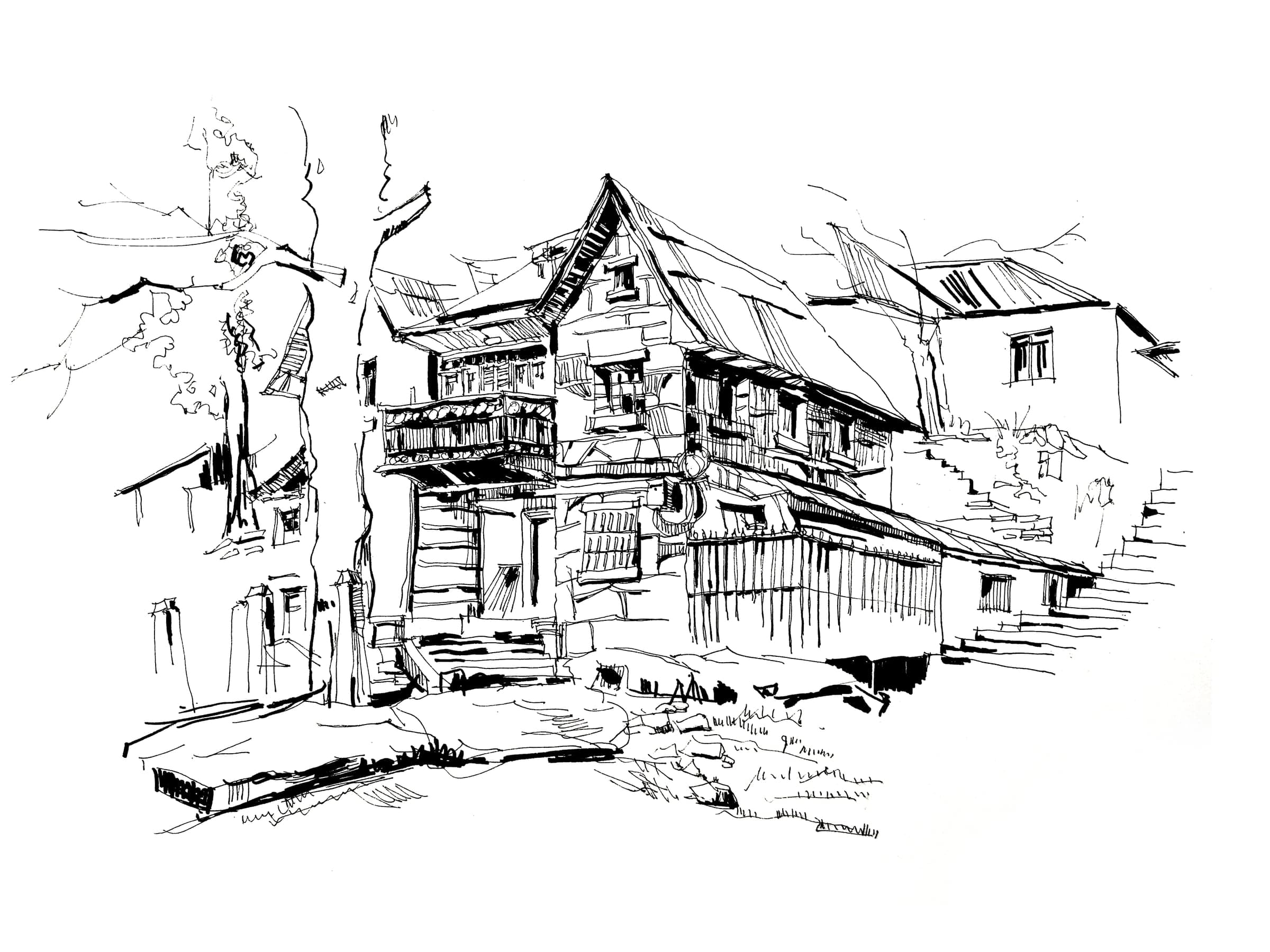 Pen Drawing III